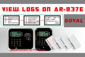 Máy chấm công bằng thẻ AR-837E hỗ trợ xem lịch sử truy cập không cần cài phần mềm