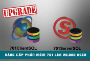Phần mềm 701 nâng cấp lên 20,000 người dùng